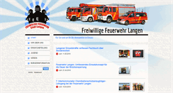 Desktop Screenshot of feuerwehr-langen.de